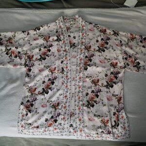 Max Studio floral kimono